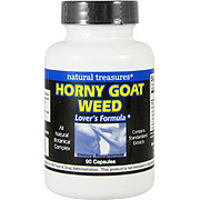 Natural Treasures Horny Goat Weed - Lover's Formula, 90 caps