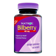 Natrol Bilberry 40 mg - 60 caps