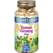 Nature's Herbs Korean Ginseng Root - 50 caps