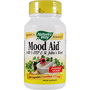 Nature's Way Mood Aid - with 5 HTP & St. John's Wort, 60 caps