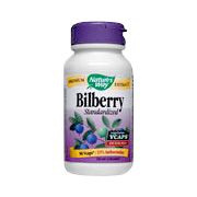 Nature's Way Bilberry Standardized 90 caps - Healthy Eye Function, 90 caps