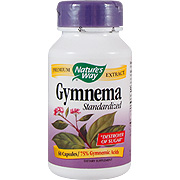 Nature's Way Gymnema Standardized - Destroyer of Sugar, 60 caps