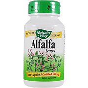 Nature's Way Alfalfa Leaves - Boost The Normal Vitality, 100 caps
