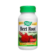 Nature's Way Beet Root Beta Vulgaris 500mg - Energizing Nutrients For Gall Bladder, 100 caps