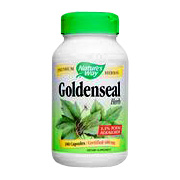 Nature's Way Goldenseal Herb 180 caps - 1.5% Total Alkaloids, 180 caps