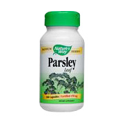 Nature's Way Parsley Leaf - Helpful for Menstrual Pains and Aids Digestion, 100 caps