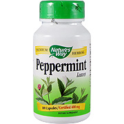Nature's Way Peppermint Leaves - Helps Relieve Stomach Ailments, 100 caps