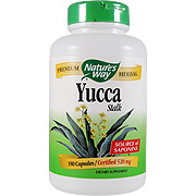 Nature's Way Yucca Stalk 180 caps - Supports Joints and Blood Sugar Levels, 180 caps