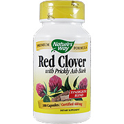 Nature's Way Red Clover with Prickly Ash bark - Synergistic Blend, 100 caps