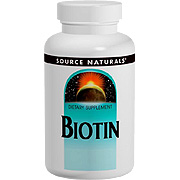Source Naturals Biotin 5 mg - 60 tabs