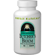 Source Naturals Butchers Broom 500 mg - 100 tabs