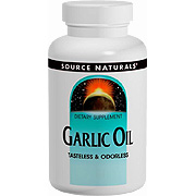 Source Naturals Garlic Oil 500 mg - 250 softgels