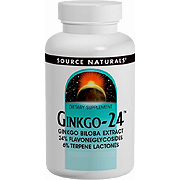Source Naturals Ginkgo 24 Biloba Extract 120 mg - 30 tabs