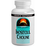 Source Naturals Inositol & Choline - 50 tabs