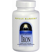 Source Naturals Iron Chelate 25 mg - 100 tabs
