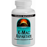 Source Naturals K-Mag Aspartate - 120 Tabs