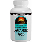 Source Naturals L Aspartic Acid Powder 100 gm - 3.53 oz 0.53 oz