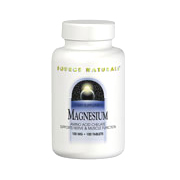 Source Naturals Magnesium 100mg - Supports Nerve & Muscle Function, 250 tabs