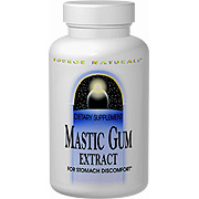 Source Naturals Mastic Gum Extract 500mg - For Stomach Discomfort, 60 caps