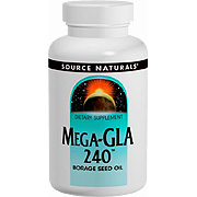 Source Naturals Mega GLA 240 - 30 softgels