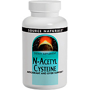Source Naturals N Acetyl Cysteine 1000mg - Antioxidant and Liver Support, 30 tabs