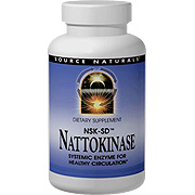 Source Naturals Nattokinase - Systemic Enzyme For Healthy Circulation, 60 softgels