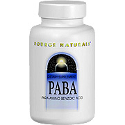 Source Naturals PABA 100mg - Para Amino Benzoic Acid, 250 tabs