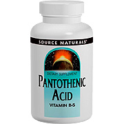 Source Naturals Pantothenic Acid 100mg - 250 tabs
