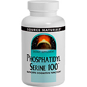 Source Naturals Phosphatidyl Serine 100 - Supports Cognitive Function, 30 tabs