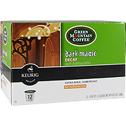 Green Mountain Coffee Roasters Dark Magic Decaf Coffee - 12 K Cups