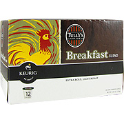 Green Mountain Coffee Roasters Breakfast Blend Tully's - 12 K Cups