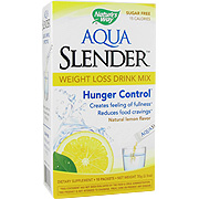 Nature's Way Aqua Slender Natural Lemon - Weight Loss Drink, 10 pkts