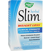 Nature's Way Herbal Slim - Burn Fat, Control Hunger & Boost Metabolism, 60 vcaps