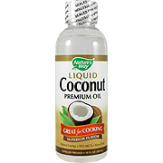 Nature's Way Liquid Coconut Premium Oil - Superior Flavor & Great For Cooking, 10 oz