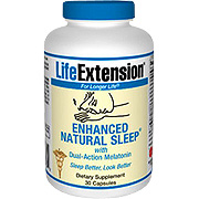 Life Extension Enhanced Natural Sleep w/ Dual-Action Melatonin - 30 caps