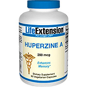 Life Extension Huperzine A 200 mcg - 60 vcaps