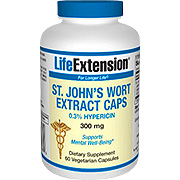Life Extension St John's Wort Extract 300 mg - 60 vcaps