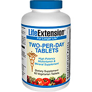 Life Extension Two Per Day Tablets - 60 vtabs