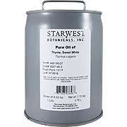 Starwest Botanicals Thyme White Oil - 1 gallon