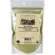 Starwest Botanicals Passion Flower Leaf Powder Organic - 4 oz