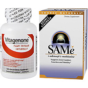 Quantum Natural Good Night Rejuvenation Formula with SAMe - Vitagenone & SAMe, 60 ct + 20 ct