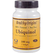 Healthy Origins Ubiquinol 100 mg - Soy Free, 7 softgels