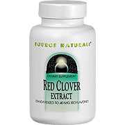 Source Naturals Red Clover Extract - Standardized to 40mg Isoflavones, 60 tabs