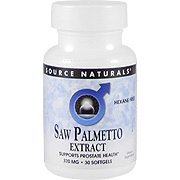 Source Naturals Saw Palmetto Extract 320mg - Supports Prostate Health, 30 softgels