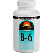 Source Naturals Vitamin B 6 50mg - Immune System Support, 100 tabs