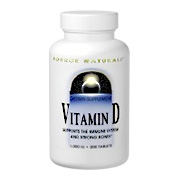 Source Naturals Vitamin D 1000 IU - Supports Immune System And Strong Bones, 100 tabs