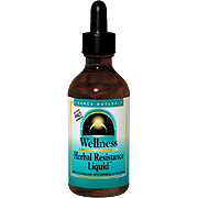 Source Naturals Wellness Herbal Resistance Liquid for Alcohol Free - 2 oz