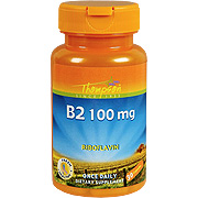 Thompson Nutritional Products Vitamin B2 100mg - Riboflavin, 30 caps