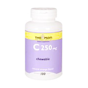 Thompson Nutritional Products Vitamin C 250mg Chewable Orange - 90 tabs
