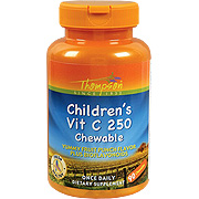 Thompson Nutritional Products Vitamin C 250mg Chewable with Acerola Punch - 90 tabs